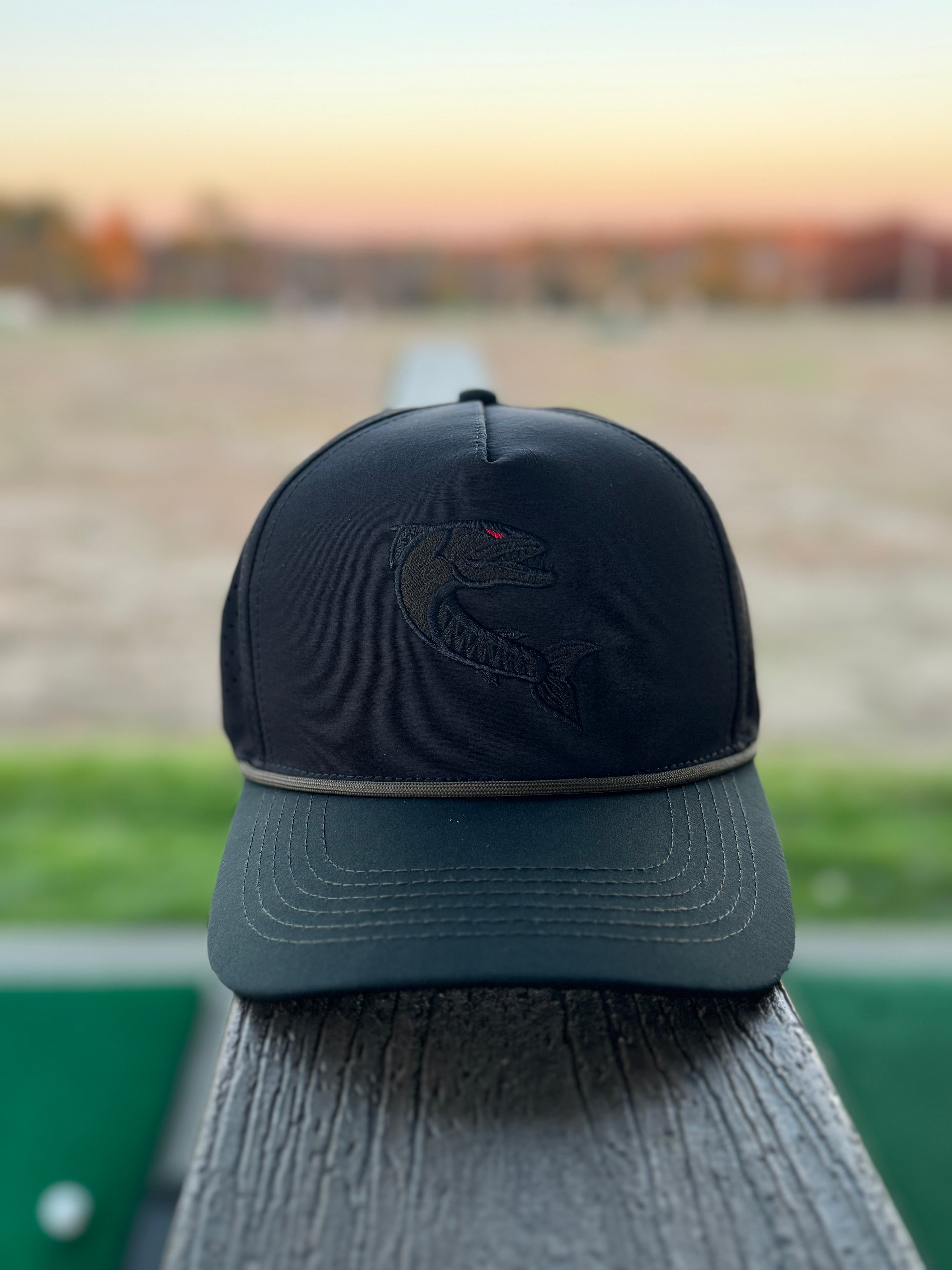 MIDNIGHT FLIGHT - Dri-Fit Adjustable Rope Hat – Barracuda Hats